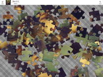 Screen shot of Jigsaw Piece (Jigsaw Puzzle Game for Universal Windows Platform): 96 pieces puzzle in progress